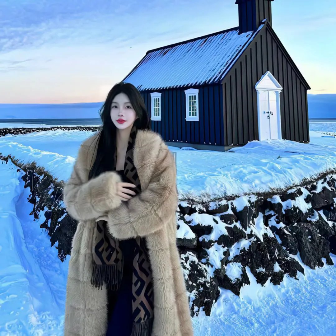 港口的灯光